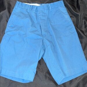 Vtg 70s Boys Kmart Lt Blue Shorts~Hong Kong~Permanent Press~ SEE MEASUREMENTS